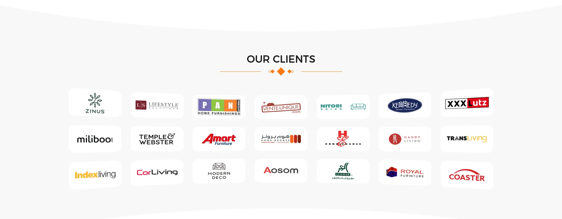 Selected GCSOFA international clients