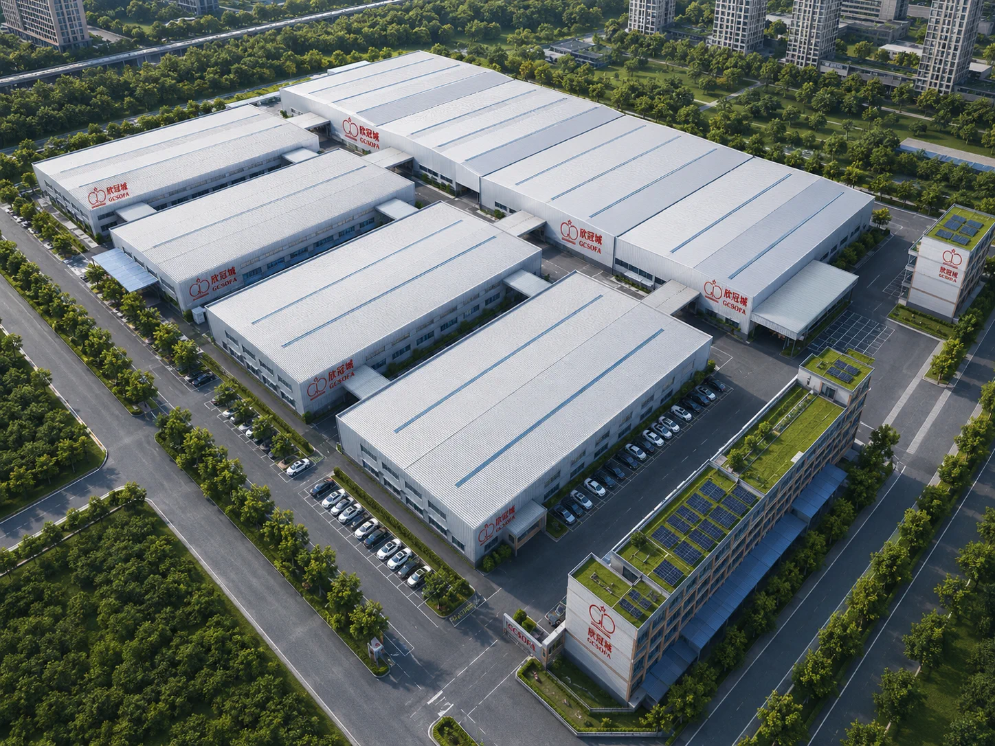 GCSOFA factory exterior